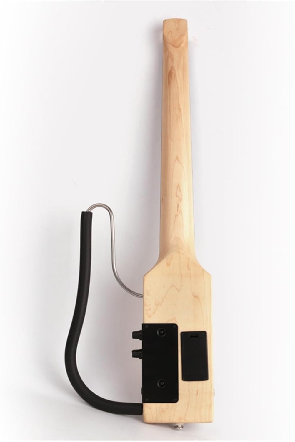 Ultra Short Headless Silent Portable Travel Electric Guitar Maple Body Rosewood Fingerboard Professional Headless Guitar (Color : 01)