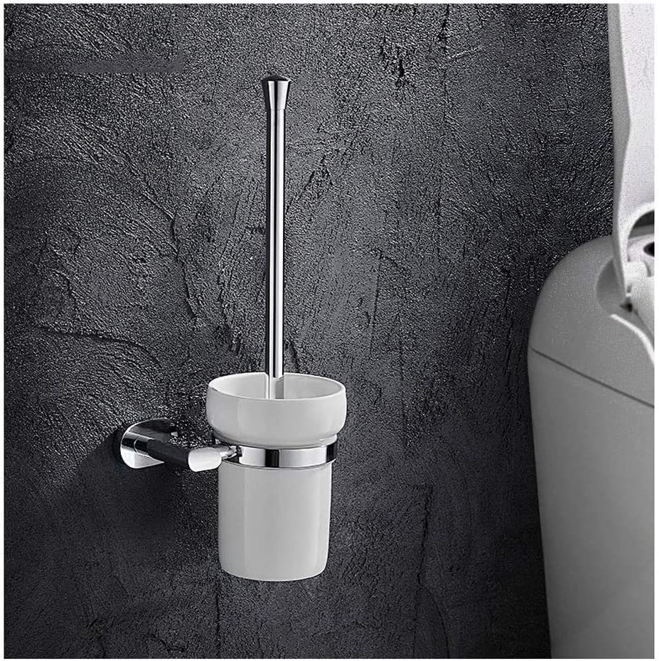 Toilet Brushes Toilet Brush and Holder Toilet Brush and Holder Set Wall Mount Toilet Brush Holder for Cleaning and Scrubbing Bathroom Toilet Bowl Brush Toilet Brush Holder Toilet Br