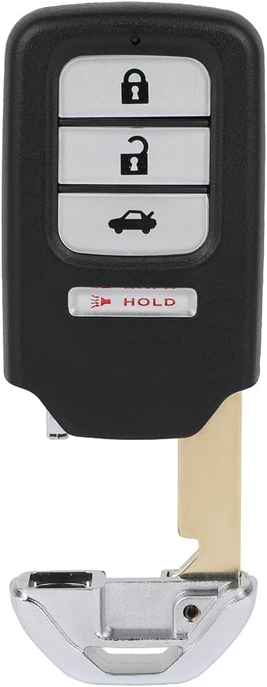 ECCPP ACJ932HK1210A Keyless Entry Remote Car Key Fob Replacement for 2014-2015 Fit for Honda Accord 2.0L 2013-2015 Fit for Honda Accord 2.4L 4 Buttons Pack of 2