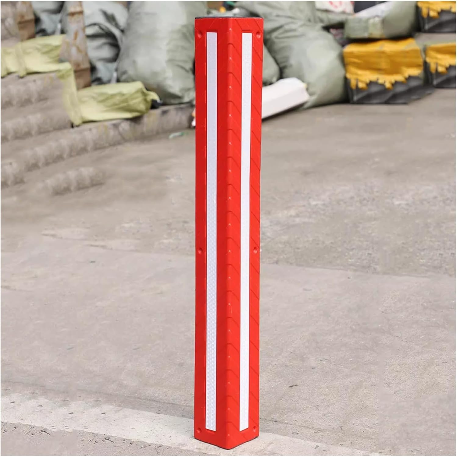 Rubber Corner Protector Car Parking Protector Wall Corner Guard for Parking Garages,Rubber Corner Guards,L-Shape Reflective Warehouse Corner Guard,Garage Wall Corner Protection Guards,0.3/0.4in Thick