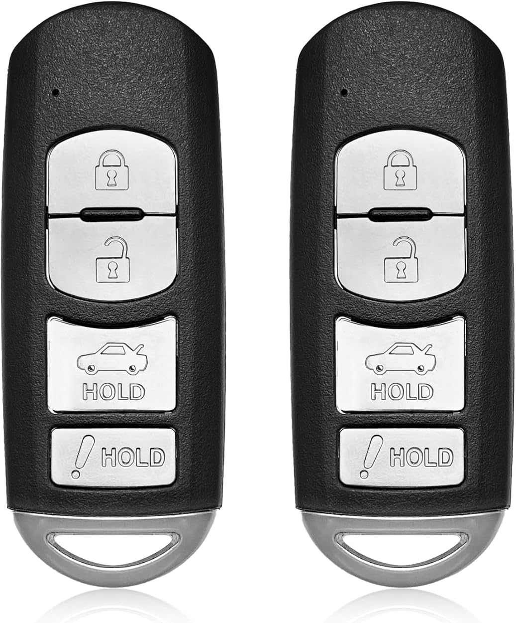 2 Keylessbest Replacement for 2017 2018 2019 2020 Toyota Yaris iA Key Fob Remote Control WAZSKE13D01 4 Buttons 315MHz