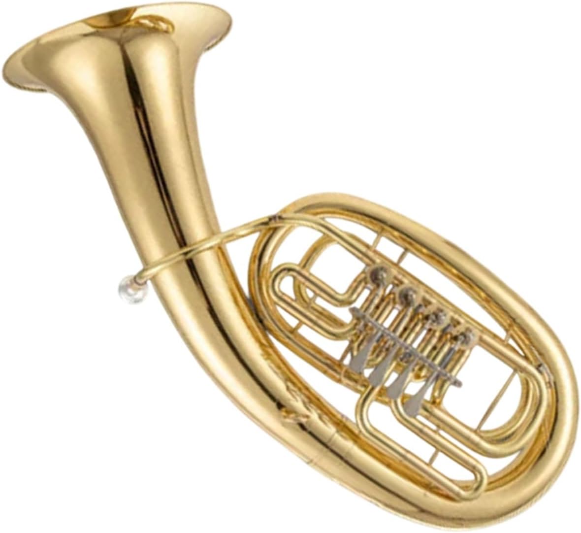 Three Or Four Flat Key Tenor Euphonium A Horned Instrument In B Major Euphonium All-brass Instrument(2)