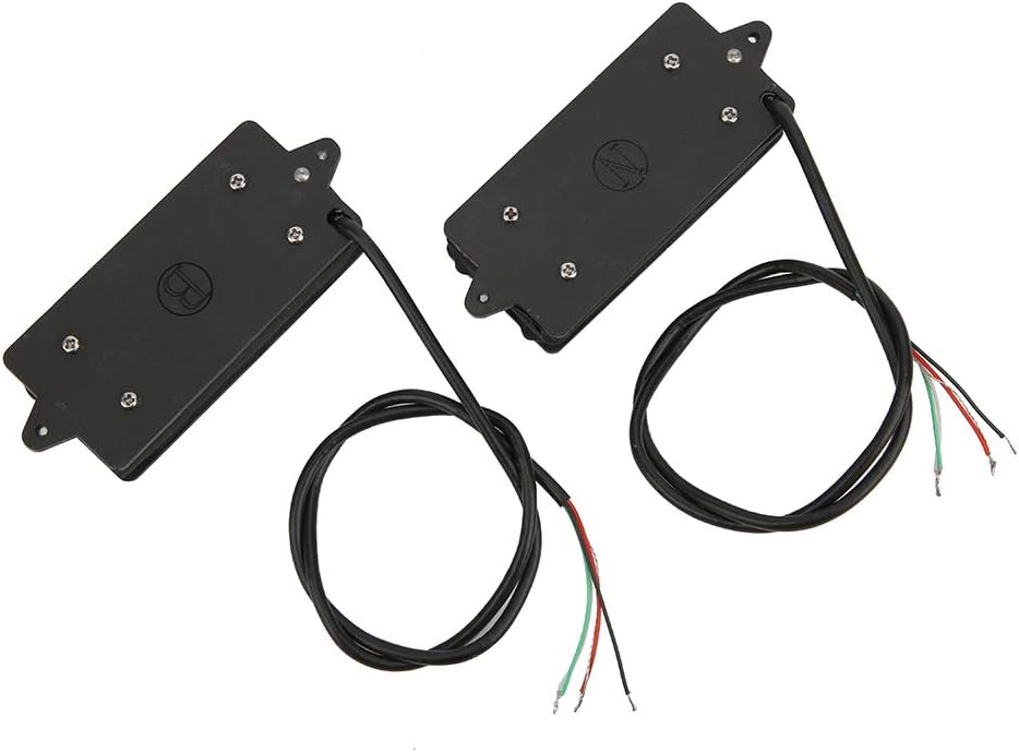 Electric Guitar Pickups Dual Rail 7 - String, 5 Core Wire Musical Instrument Accessories - High Bass Response, Durable Construction, Easy Installation
