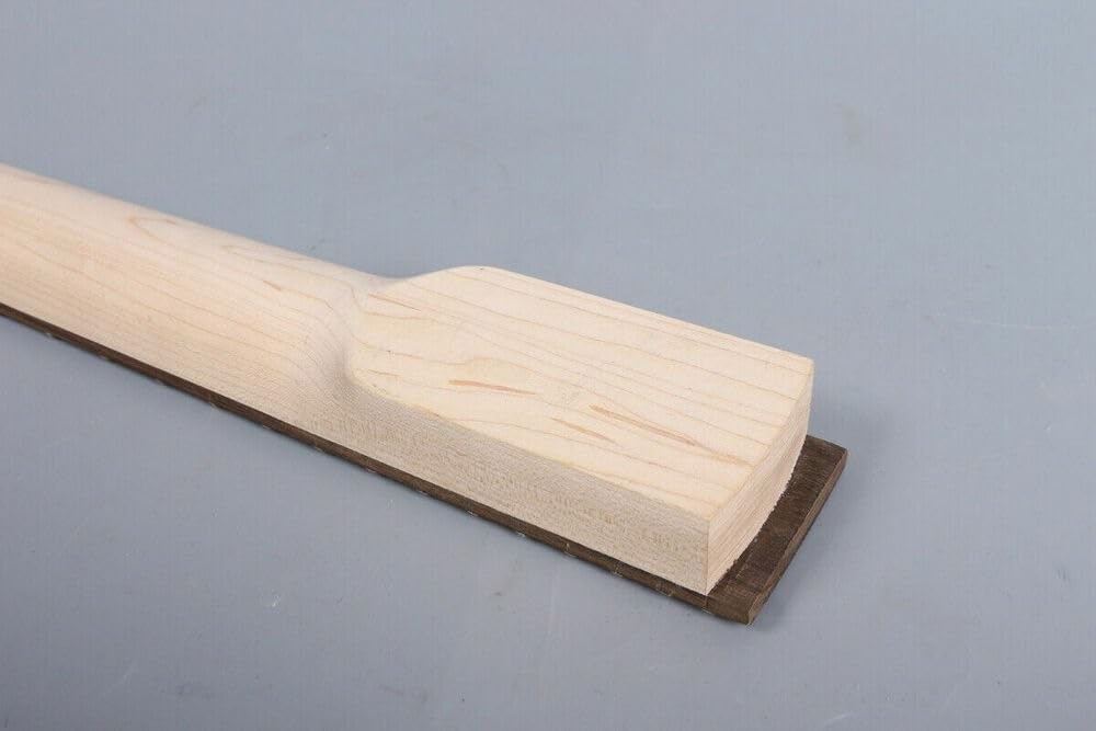 22Fret Bass Guitar Neck 32inch Maple Rosewood Fretboard Block Short Scale Paddle