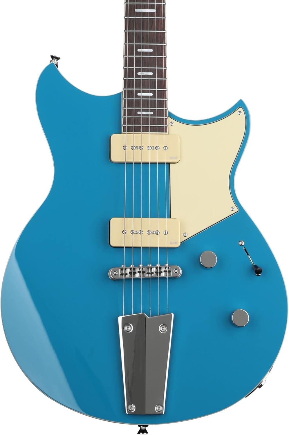 Yamaha Revstar Professional RSP02T Electric Guitar with Hardshell Case, Swift Blue