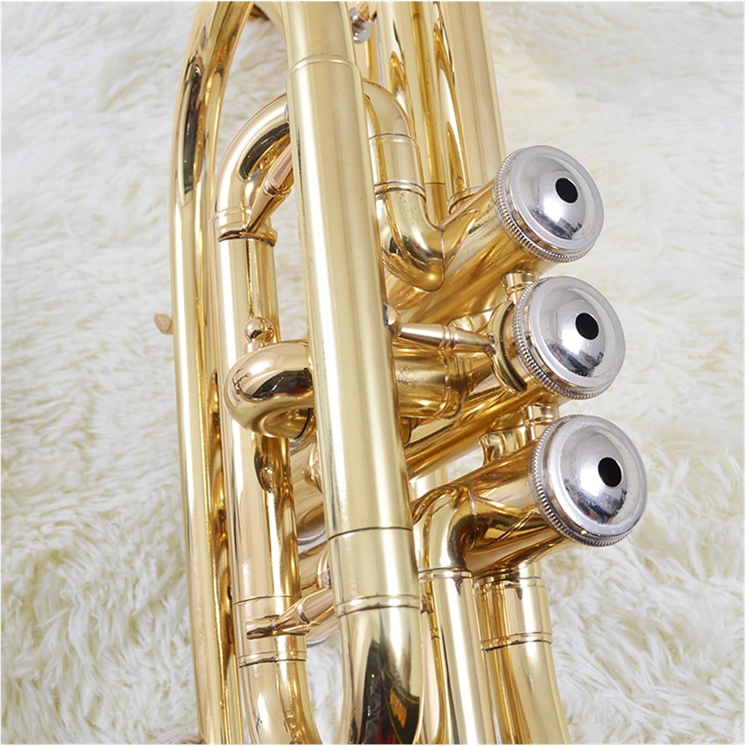Cornet instrument Bb tone instrument suitable for beginners to play