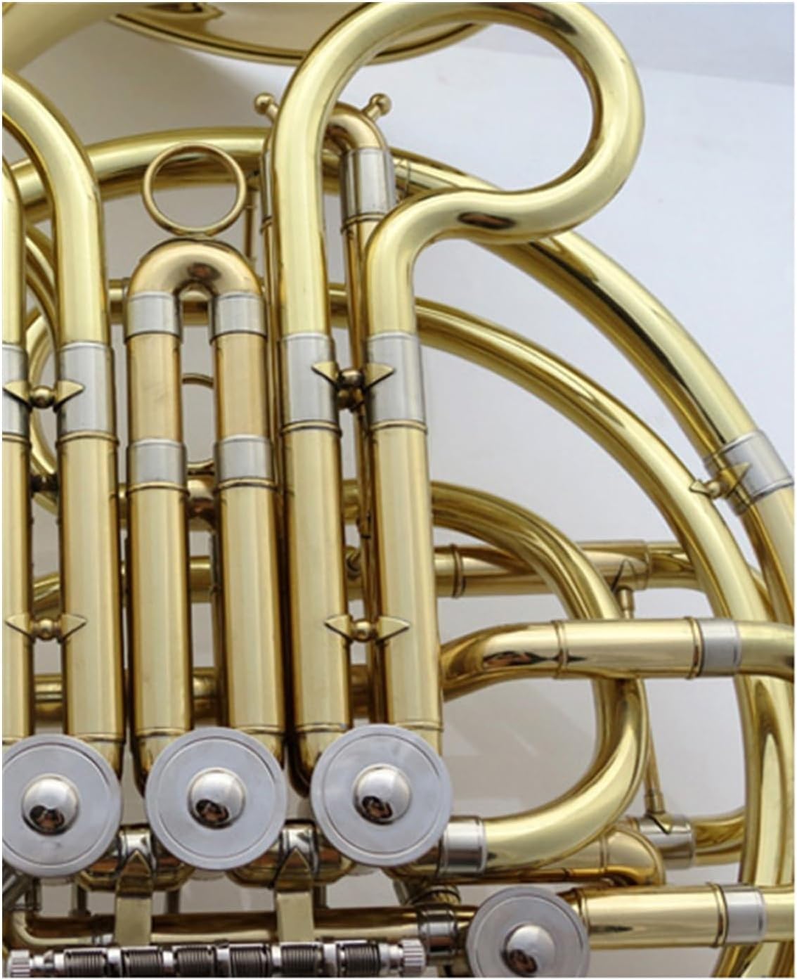 Brass Horn Instrument B Flat Beginner Playing