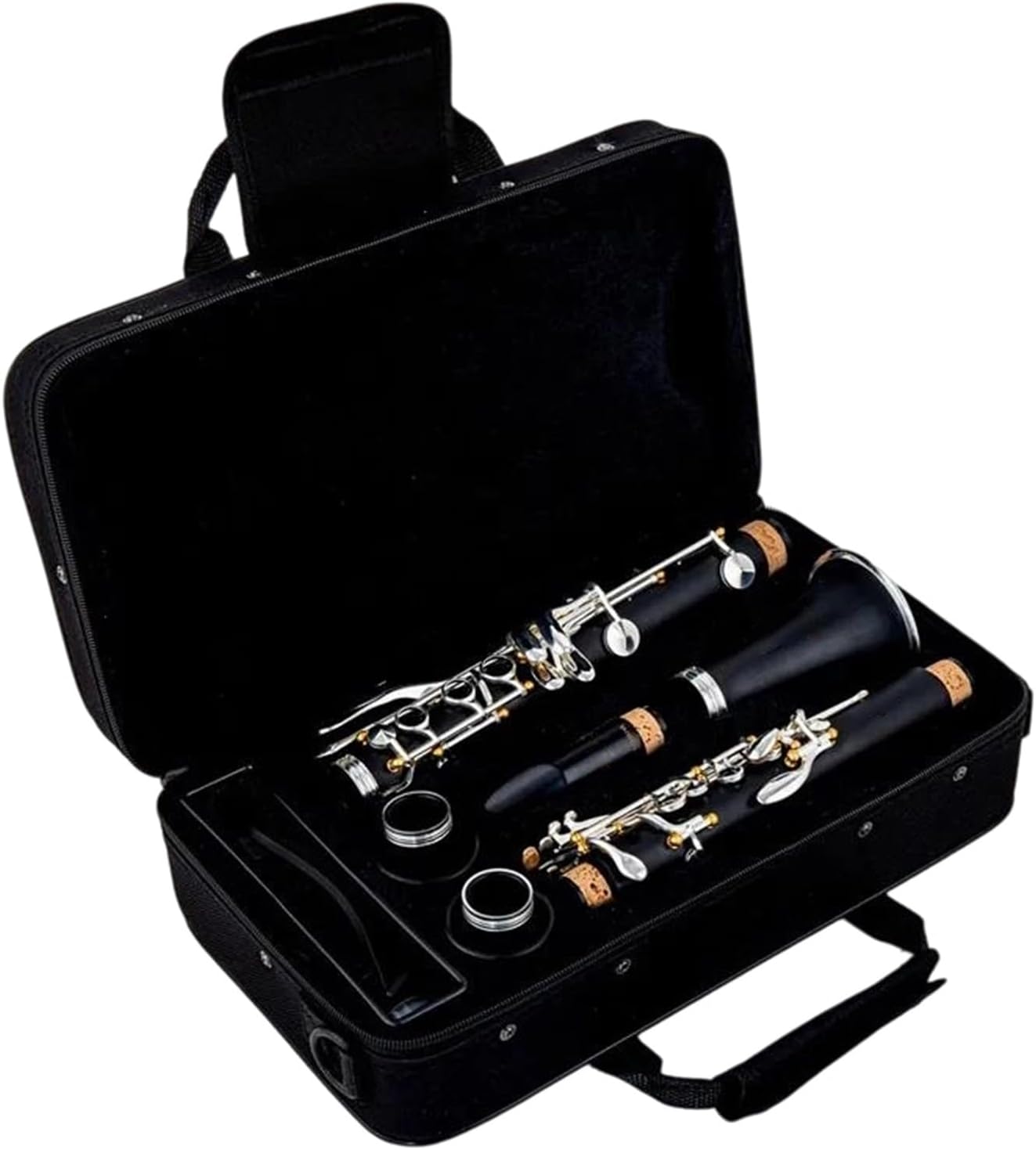Clarinet for Adult Beginners B Flat Clarinet Alto 17 Key Professional Woodwind Instrument