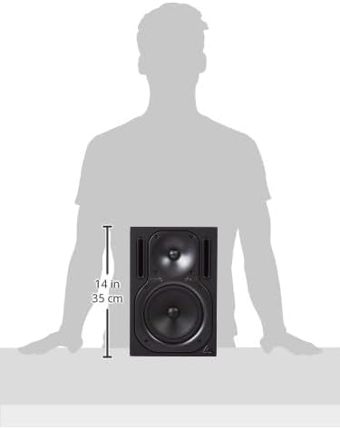 Behringer TRUTH B2030A High-Resolution, Active 2-Way Reference Studio Monitor Speaker, Black