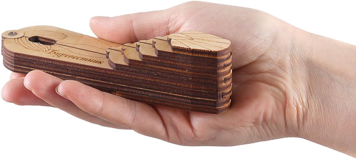 Shamanicshop Professional Jewish Harp / Shearwater Hard - Wooden Case, Excellent Sound