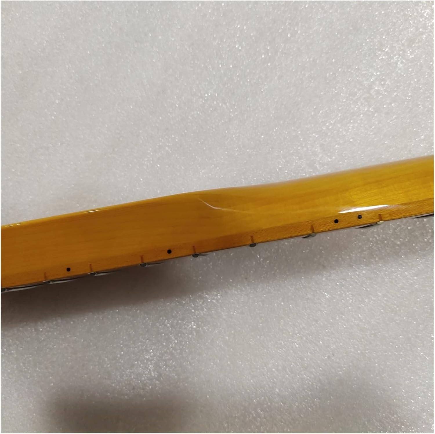 Maple 20 Frets for TL Bass Guitar Neck Part 4 String Maple Fingerboard Bass Neck Yellow Electric Guitar Neck