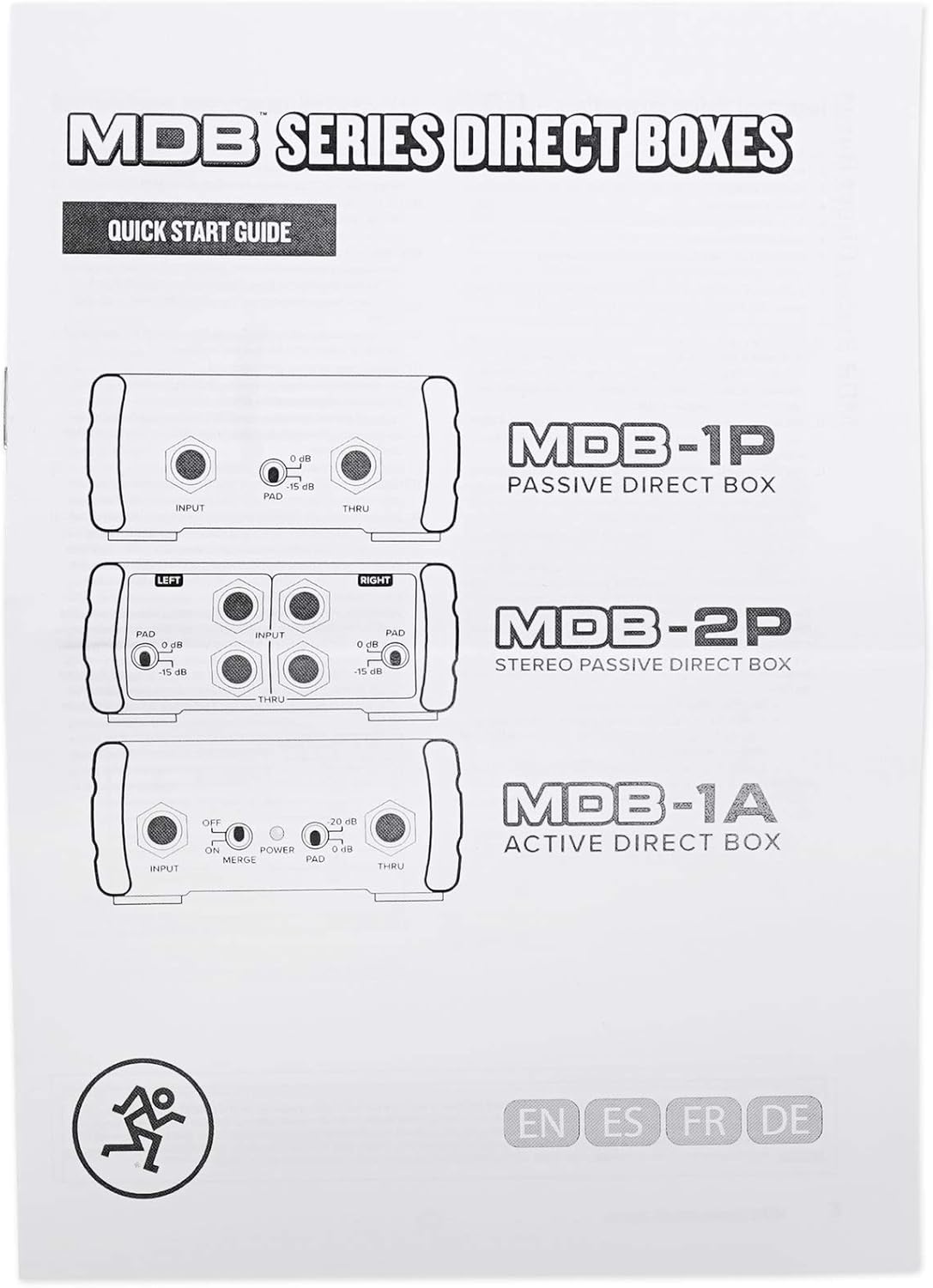 Mackie MDB Series Active Direct Box (MDB-1A)