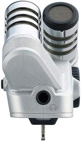 Zoom iQ6 Stereo X/Y Microphone for iPhone/iPad forRecording Audio for Music, Interviews, and More