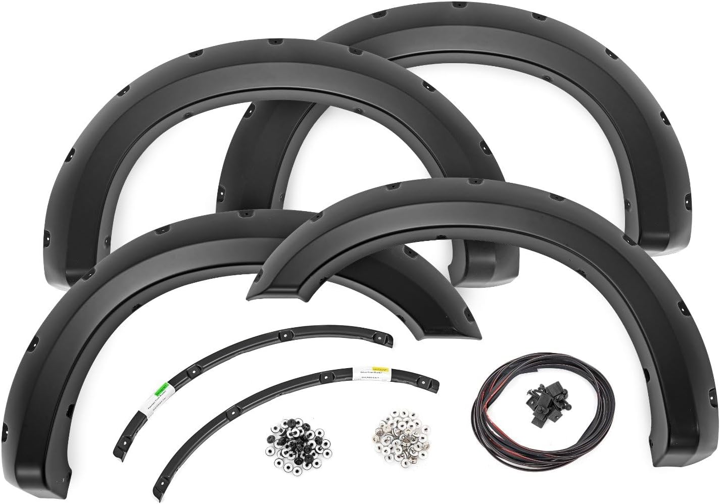 Rough Country Pocket Fender Flares for 2011-2016 Ford Super Duty - F-F21111A