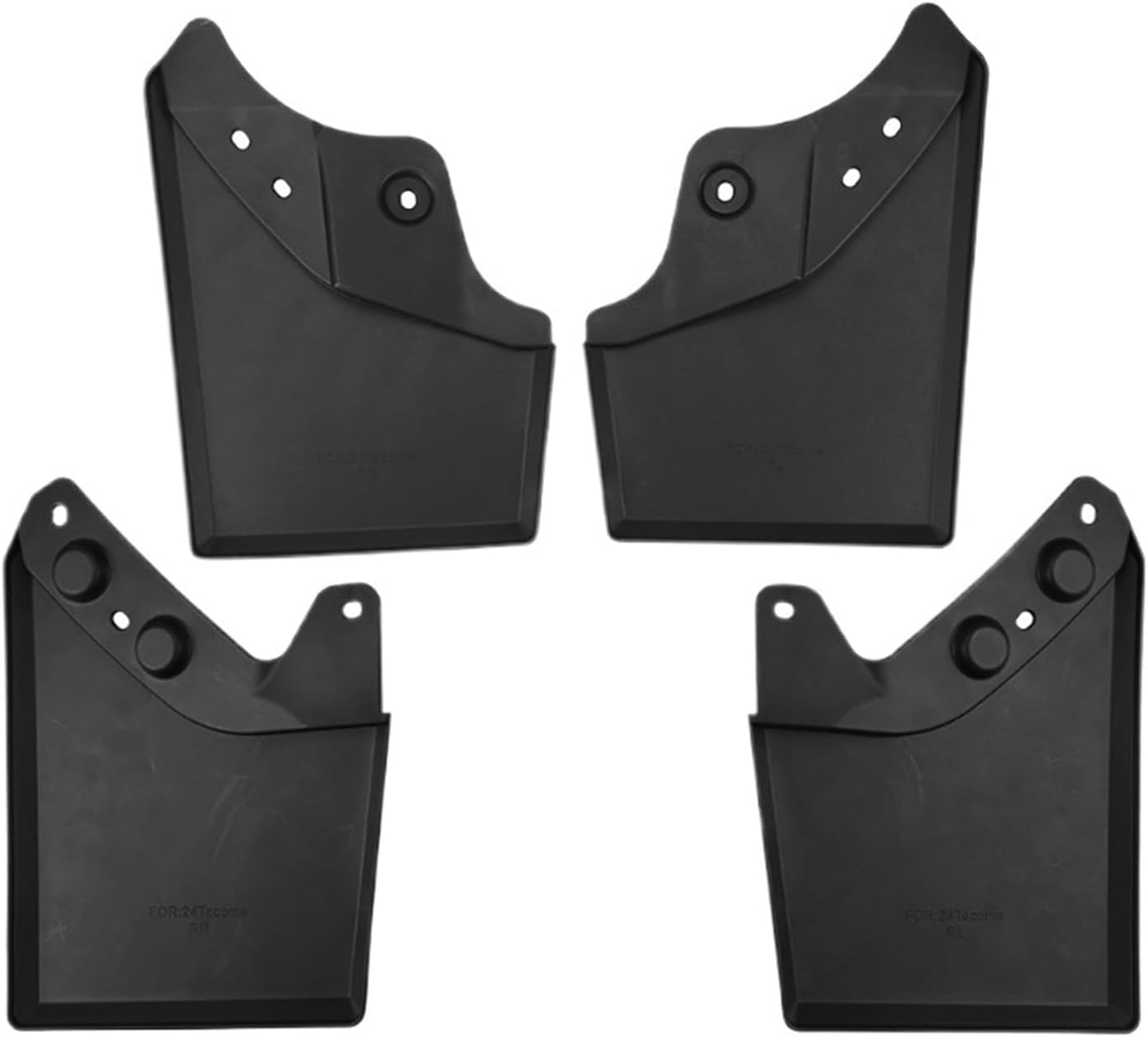 Mudguards Suitable Compatible for Toyota Tacoma 2024 Car Tire Soft Rubber Mudguard Modification Car Exterior Accessories