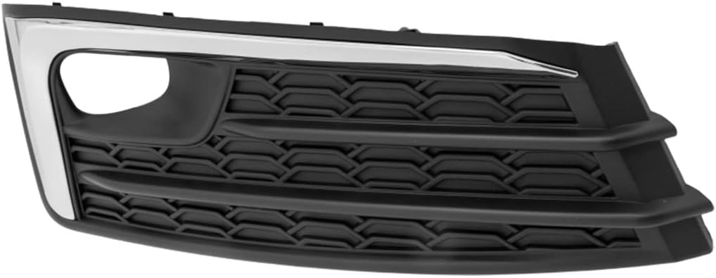 For Subaru Impreza 2020 2021 2022 Fog Light Cover Driver Side | Front | w/Fog Light Holes | w/Chrome Molding | Sedan | Plastic | Replacement For SU1038127 | 57737FL05A