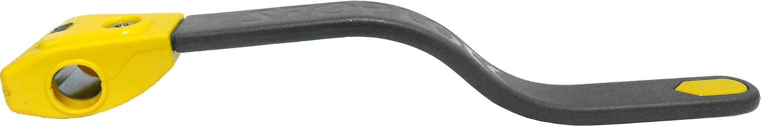 Stoplock HG 134-59 Original Anti-Theft Key Lock Steering Wheel Lock - Anti-Theft Security Deterrence Device for Cars and Other Vehicles, Yellow