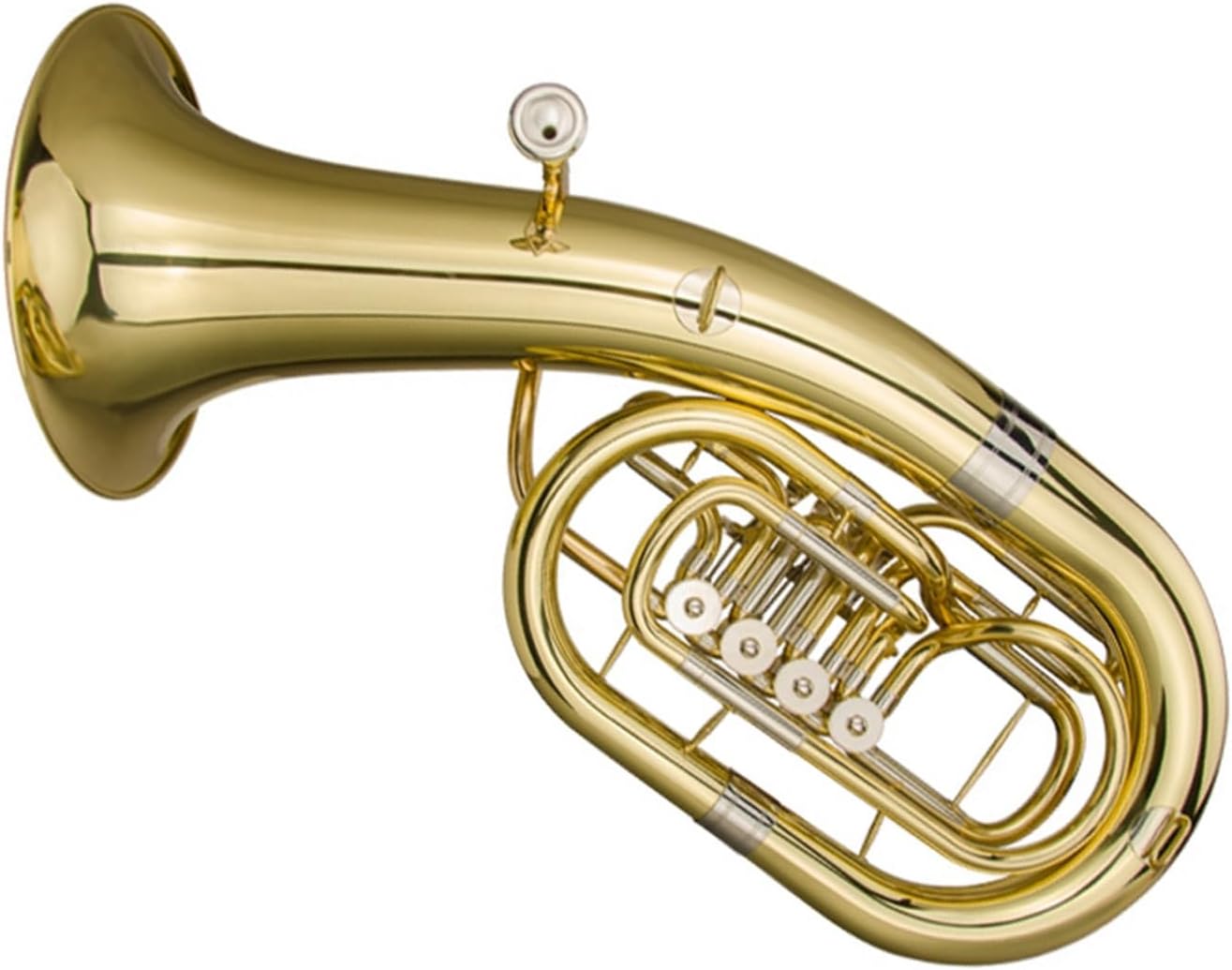 Beginner euphonium Handmade Craftsmanship Of Four-flat Key Bass Trombone