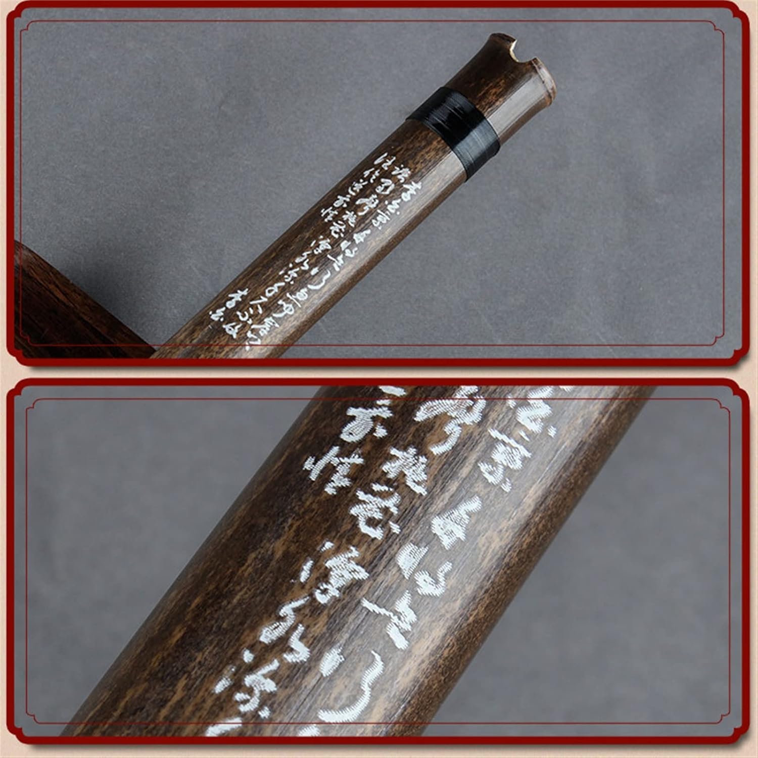 G/F Key Chinese Bamboo Flute Xiao Woodwind Vertical Traditional Musical Instrument Flute (Color : 3 F)