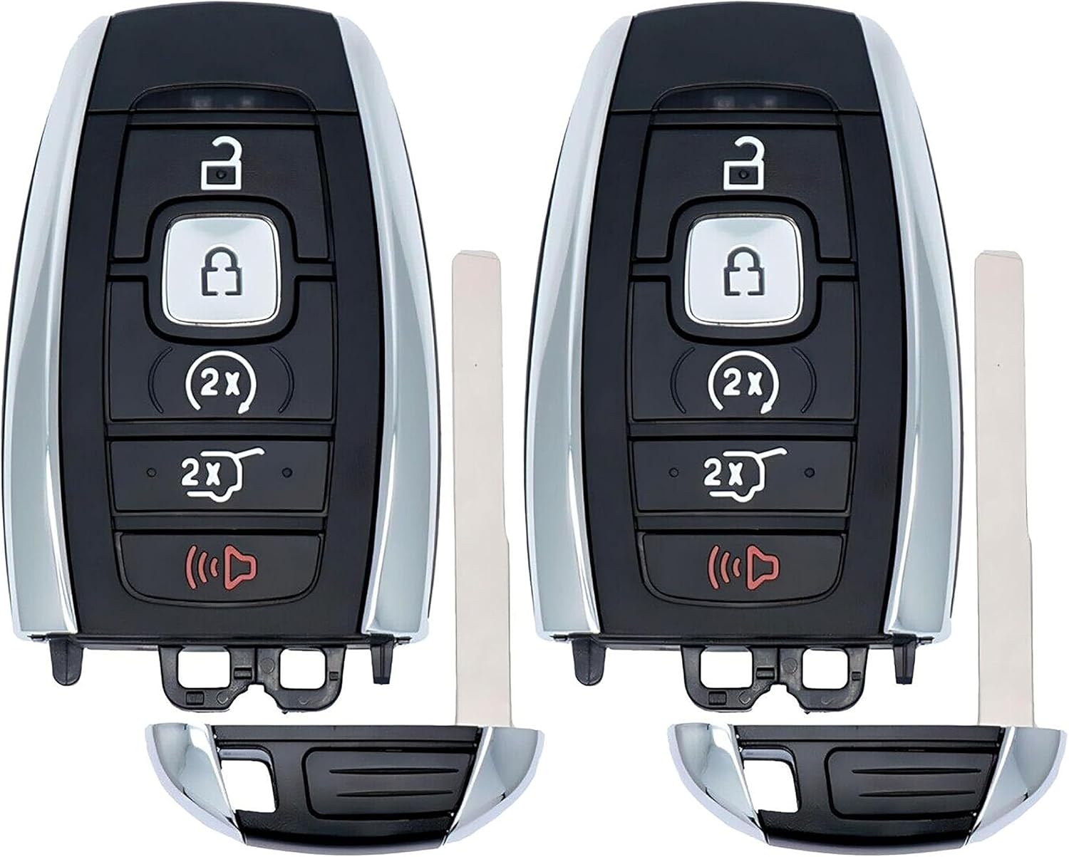 2X New Replacement Proximity Key Fob Remote Compatible with & Fit for 2018-2021 Lincoln Navigator - MPN M3N-A2C940780-05