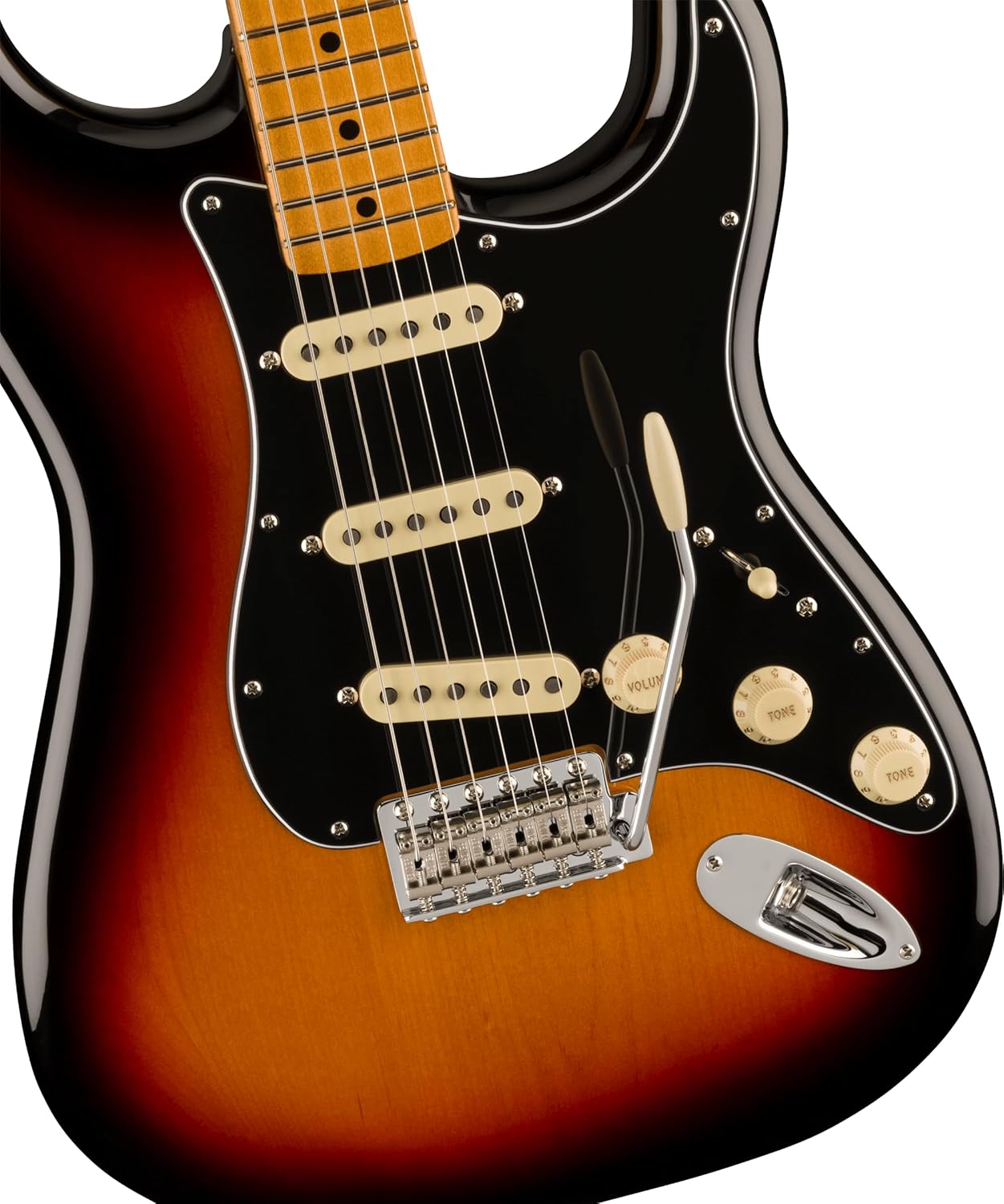 Fender Vintera II '70s Stratocaster Electric Guitar - 3-color Sunburst with Maple Fingerboard