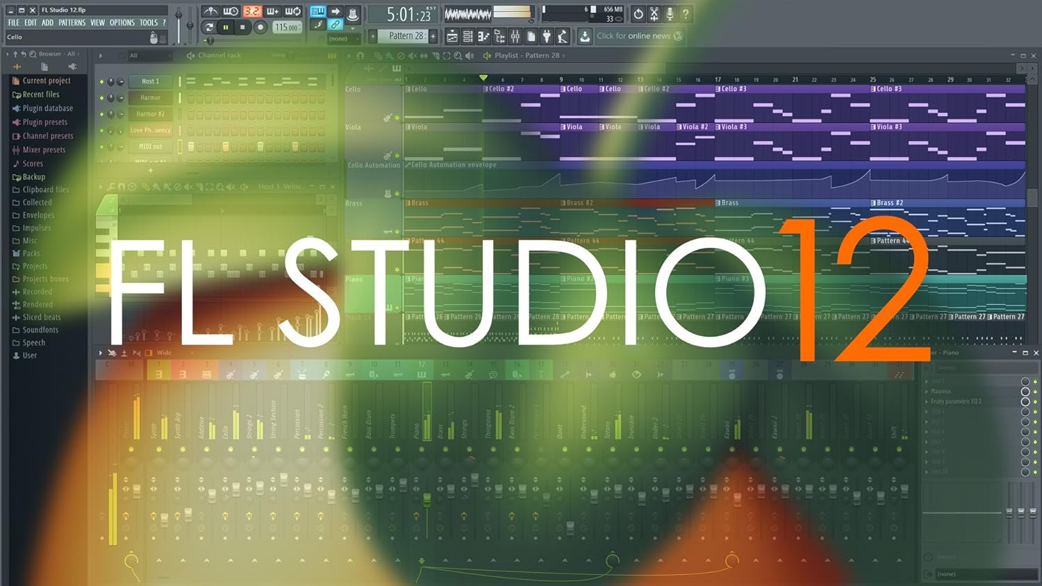 Image Line FL Studio 12 Fruity Loops Digital Audio Workstation