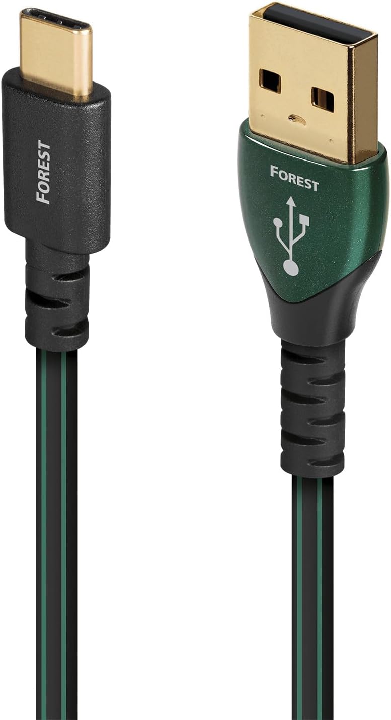 AudioQuest 1.5m Forest USB-C > A High-Definition Audio Cable