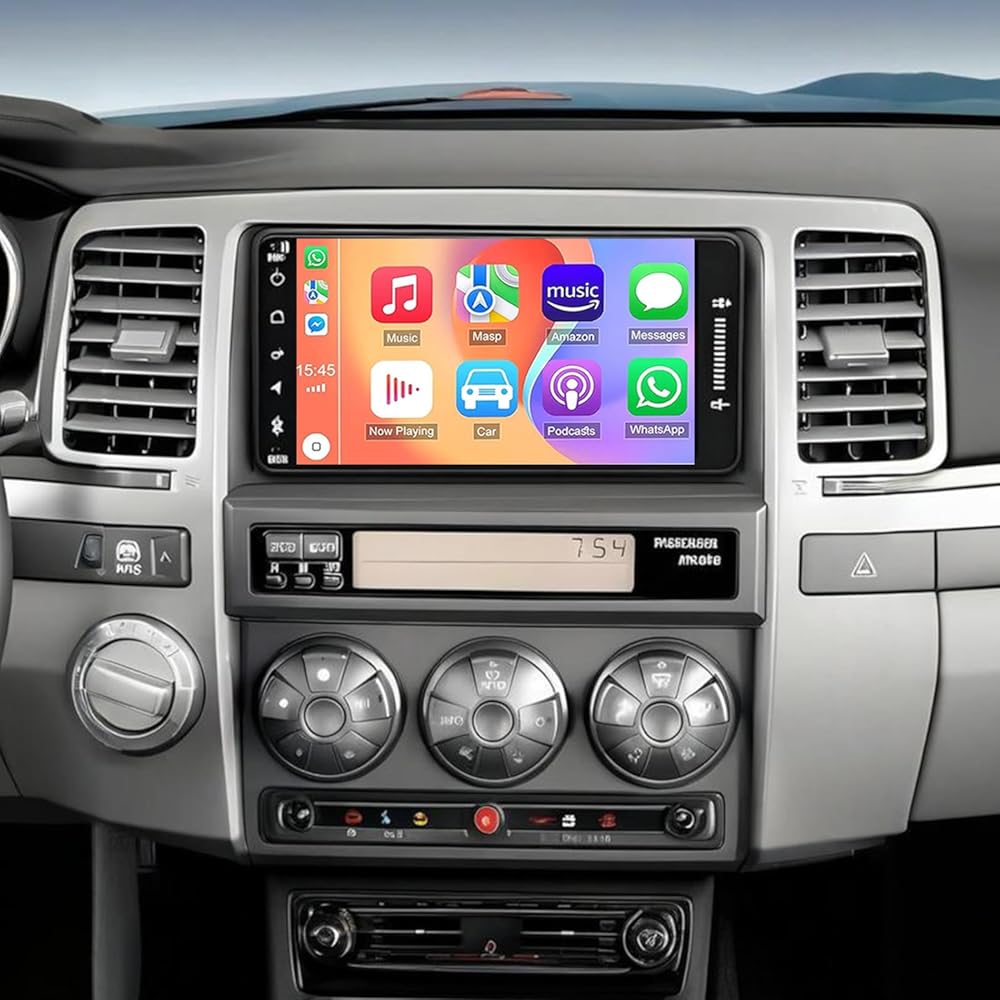 4+64G Car Radio for Toyota 4Runner 2003-2009 for Scion xA xB 2004-2006 Wireless Carplay & Android Auto, 7 Inch IPS Touch Screen for 4Runner Car Stereo BT FM in Dash GPS WiFi Backup Camera SWC