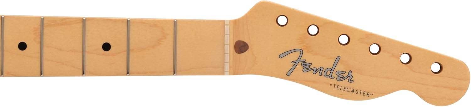 Fender Traditional II 50's Telecaster Guitar Neck, Made in Japan Series, 21 Vintage Frets, U Shape, Maple Fingerboard
