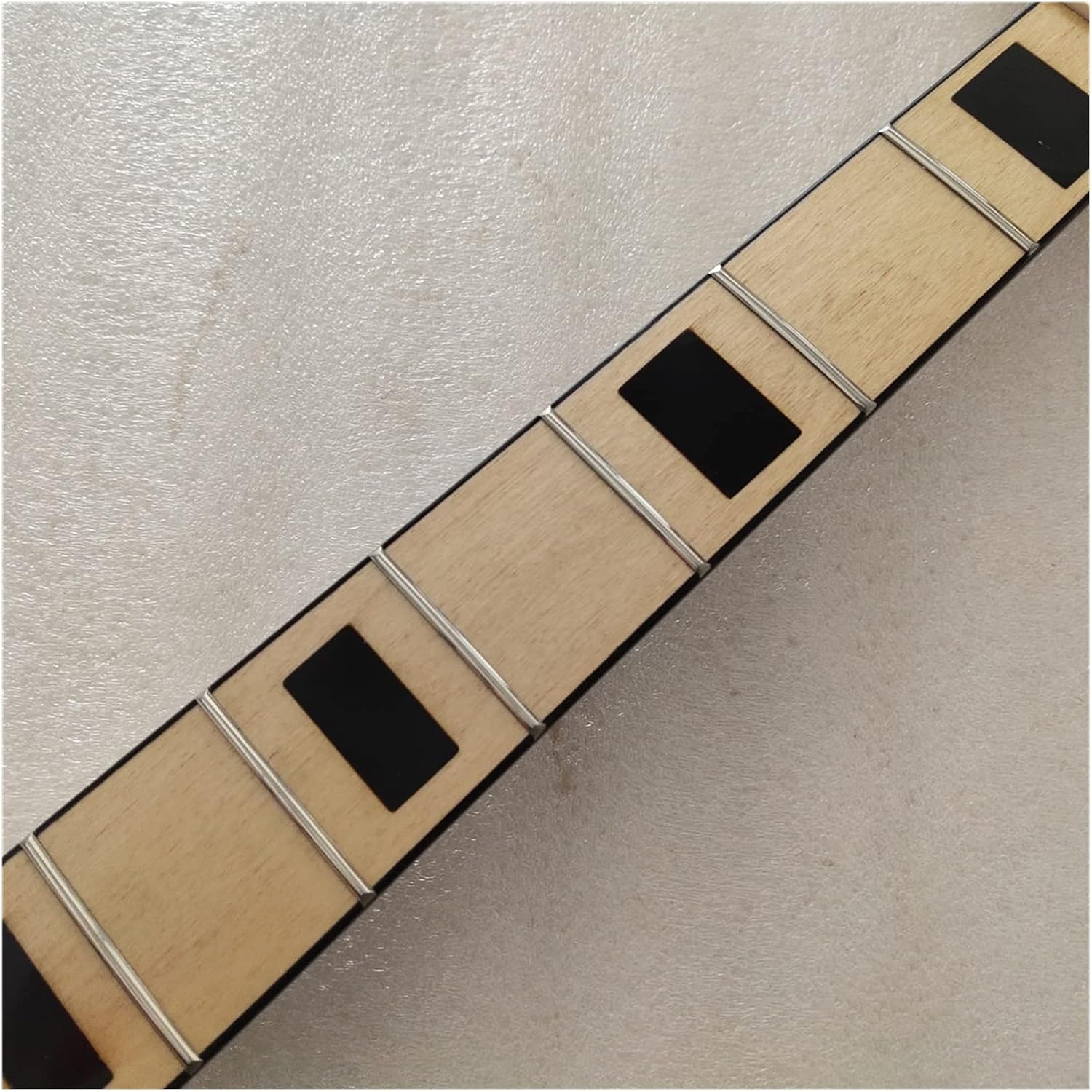 4 String Maple 20 Frets Bass Guitar Neck Replacement Maple Fingerboard 34 Inch Electric Guitar Neck