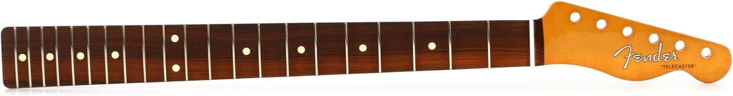 Fender Classic Series 60s Telecaster Neck, C Shape, 21 Vintage Frets, Pau Ferro Fingerboard