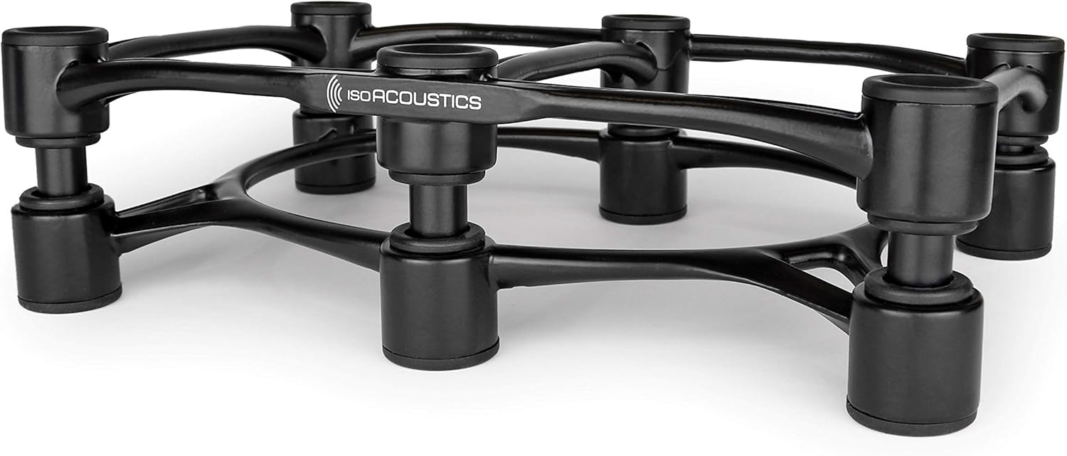 IsoAcoustics Aperta Series Isolation Speaker Stands with Tilt Adjustment: Aperta300 (11.8