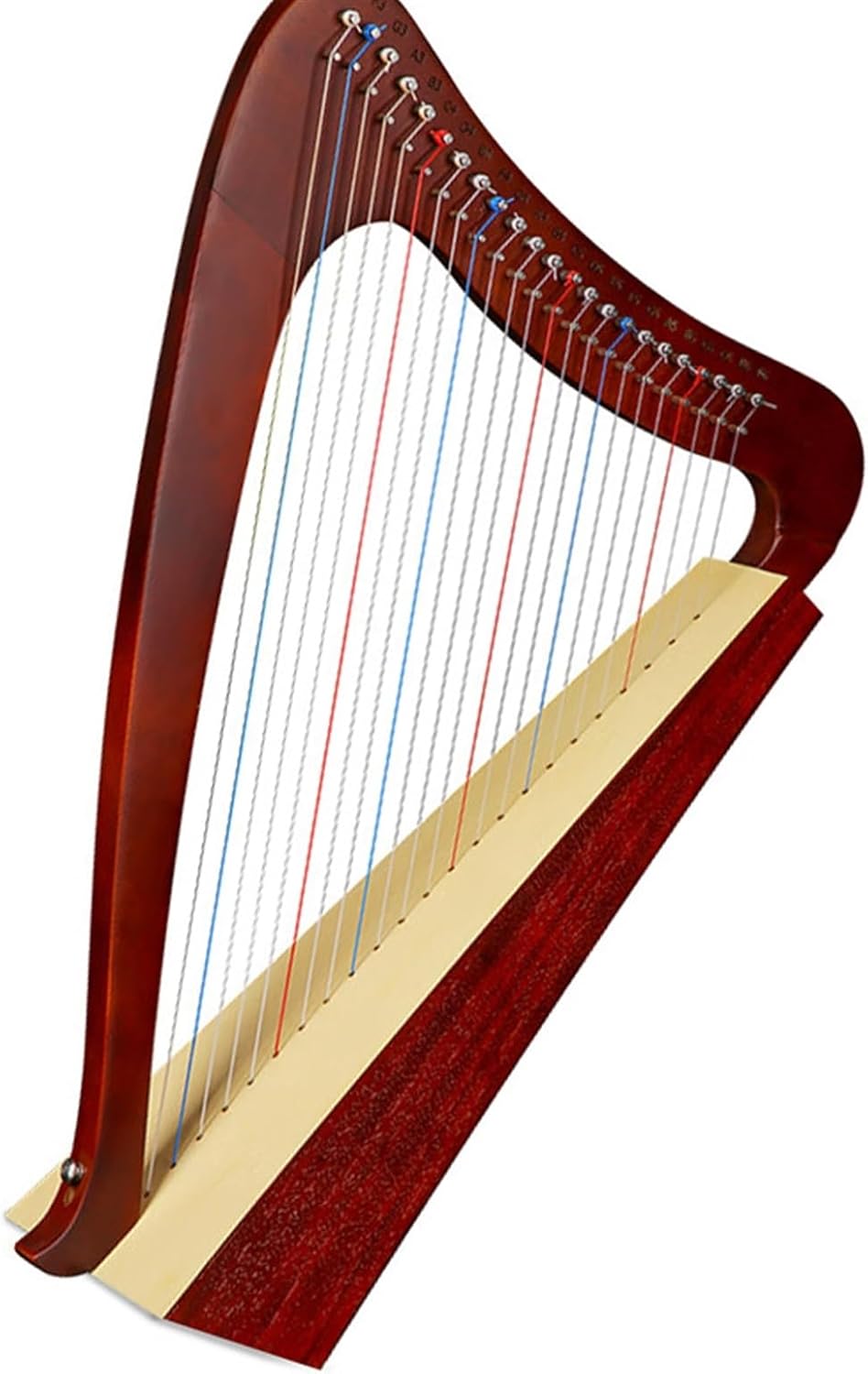 Lyre Harp Set Harp Beginners Easy To Learn Single Board 23 Sound Belt Accessories