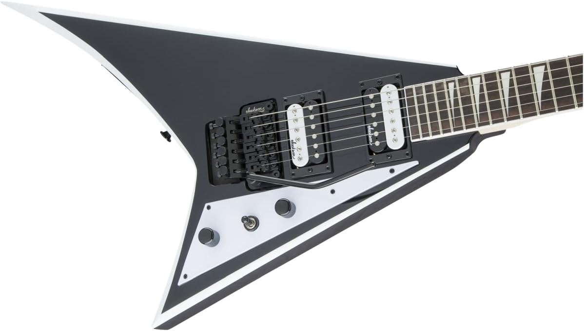 Jackson JS Series Rhoads JS32 - Black with White Bevels