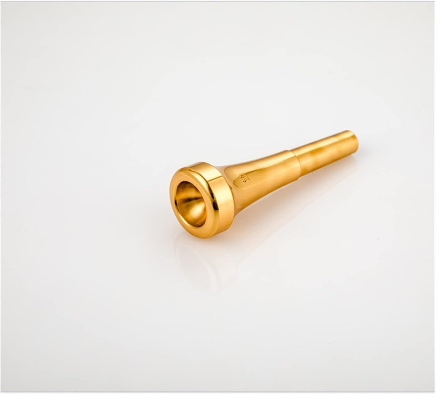 Saxophone Parts Bb Trumpet Mouthpiece Silver/Gold Plated Copper Musical Brass Instruments Trumpet Accessories (Color : Brass 7C)