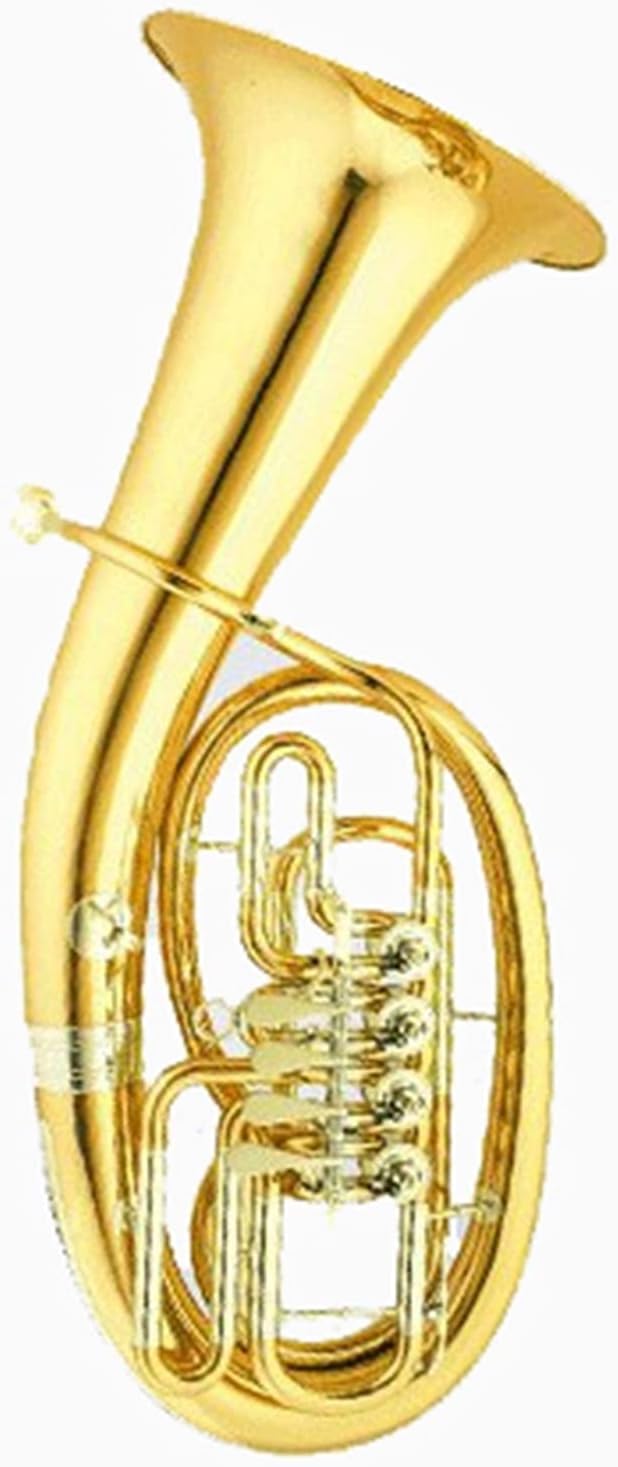 Gold Lacquer Euphonium (Rotary) Tone Bb Student Euphonium