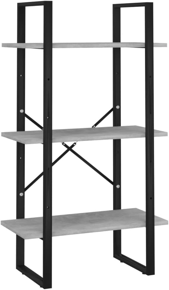Owox Grey 3-Tier Storage Shelf 41.3