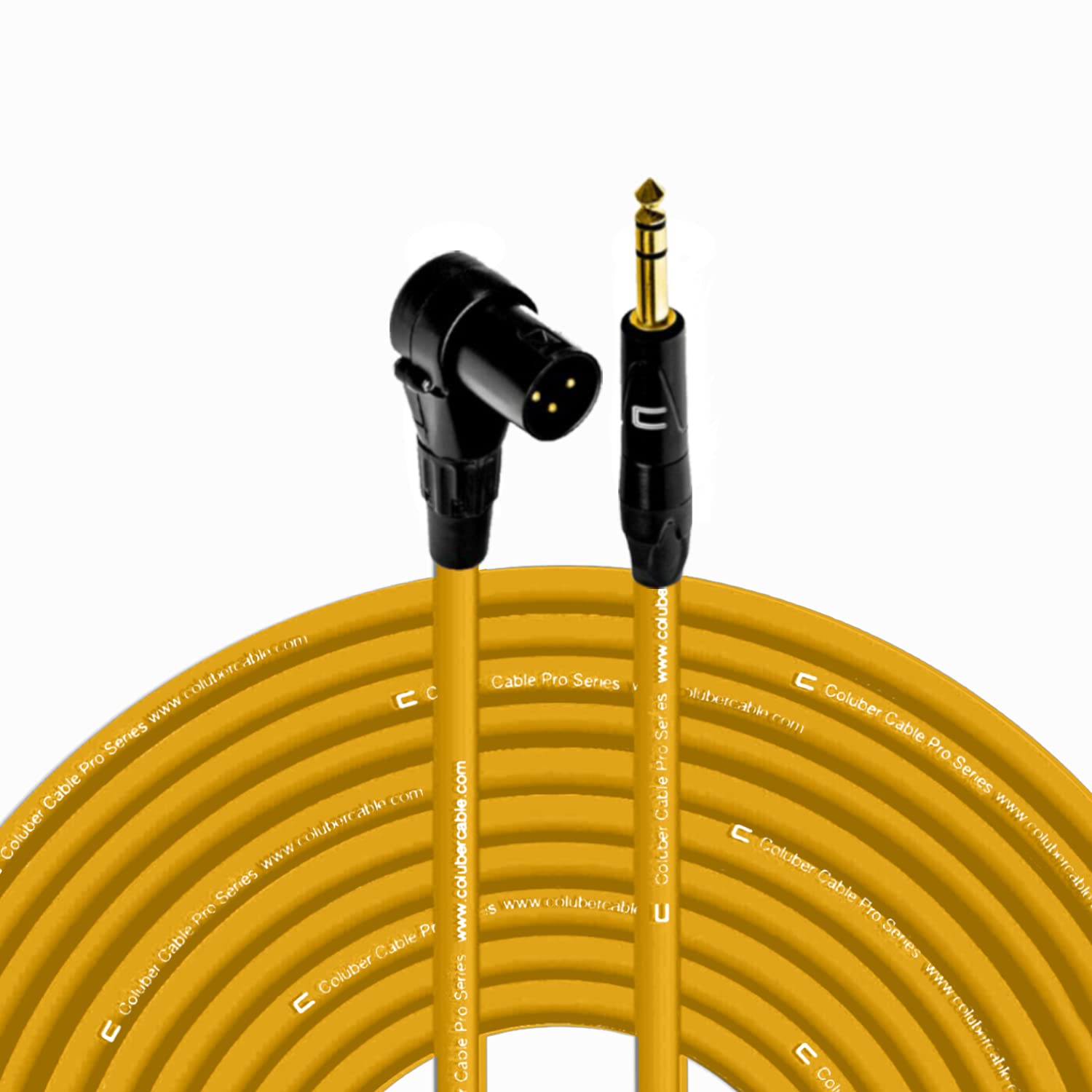COLUBER CABLE Right Angle XLR Male to 1/4
