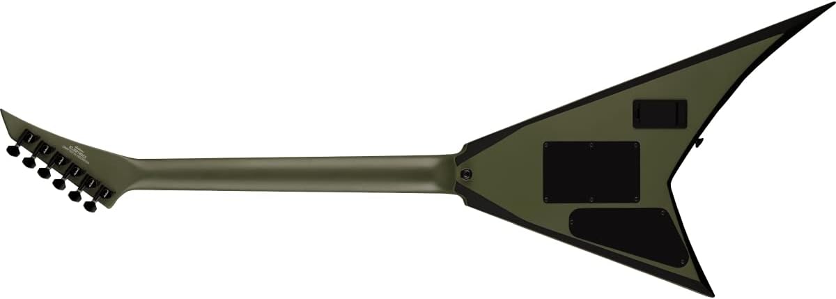 Jackson X Series Rhoads RRX24 - Matte Army Drab with Black Bevels