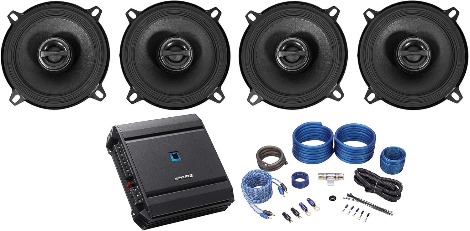 (4) Alpine S-S50 170w 5.25