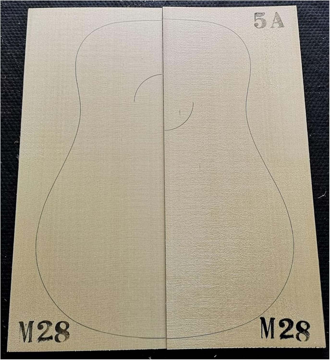 FLFL Spruce Guitar Panel Veneer Material for Making Guitar Panel Unfinished Guitar Kit (Color : 11)