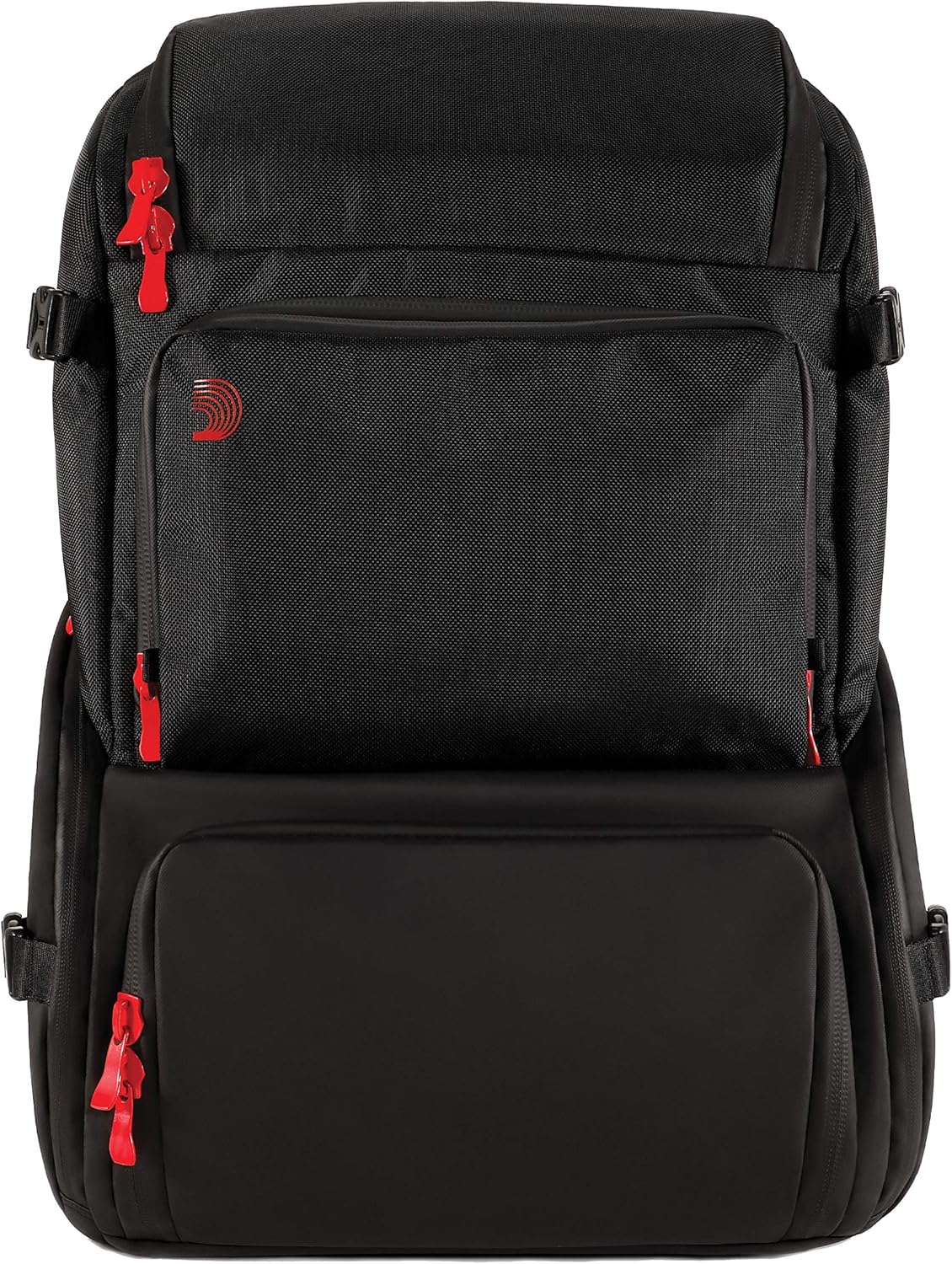 D'Addario Backline Gear Transport Backpack - Gear Bag for Musicians - Gig Bags - Mic Stand Gig Bag - DJ Bags for Cables - DJ Gear