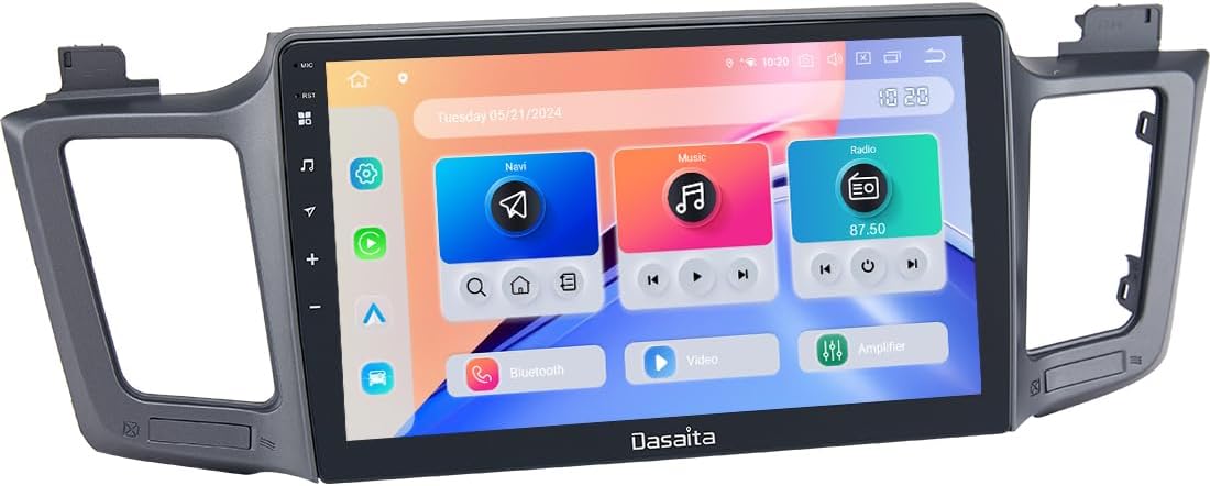 Dasaita Android 13 Radio for Toyota RAV4 2013-2018, with Wireless CarPlay, Android Auto, 10.2
