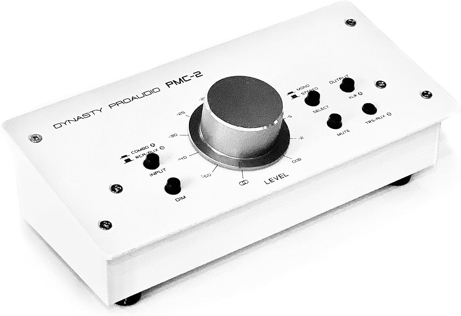 DYNASTY PROAUDIO PMC-2 Premium Passive 2 x 2 Studio Monitor Volume Controller