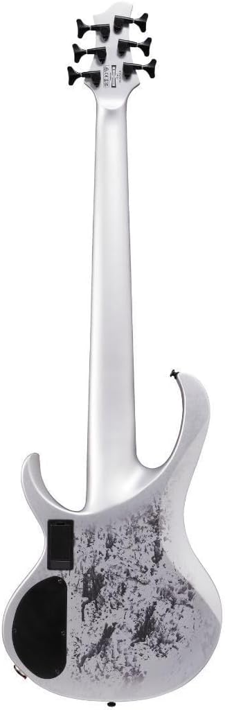 Ibanez 25th-anniversary BTB Standard 6-string Electric Bass Guitar - Silver Blizzard Matte