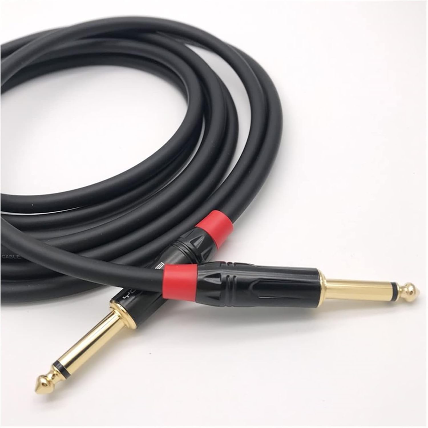 Guitar Cable Electric Guitar Cable Musical Instrument Bass Electronic Organ Drum Noise Reduction Shield (Color : 6m)