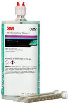 3M SMC/Fiberglass Repair Adhesive-3, 08271, 400 mL, 6 per case