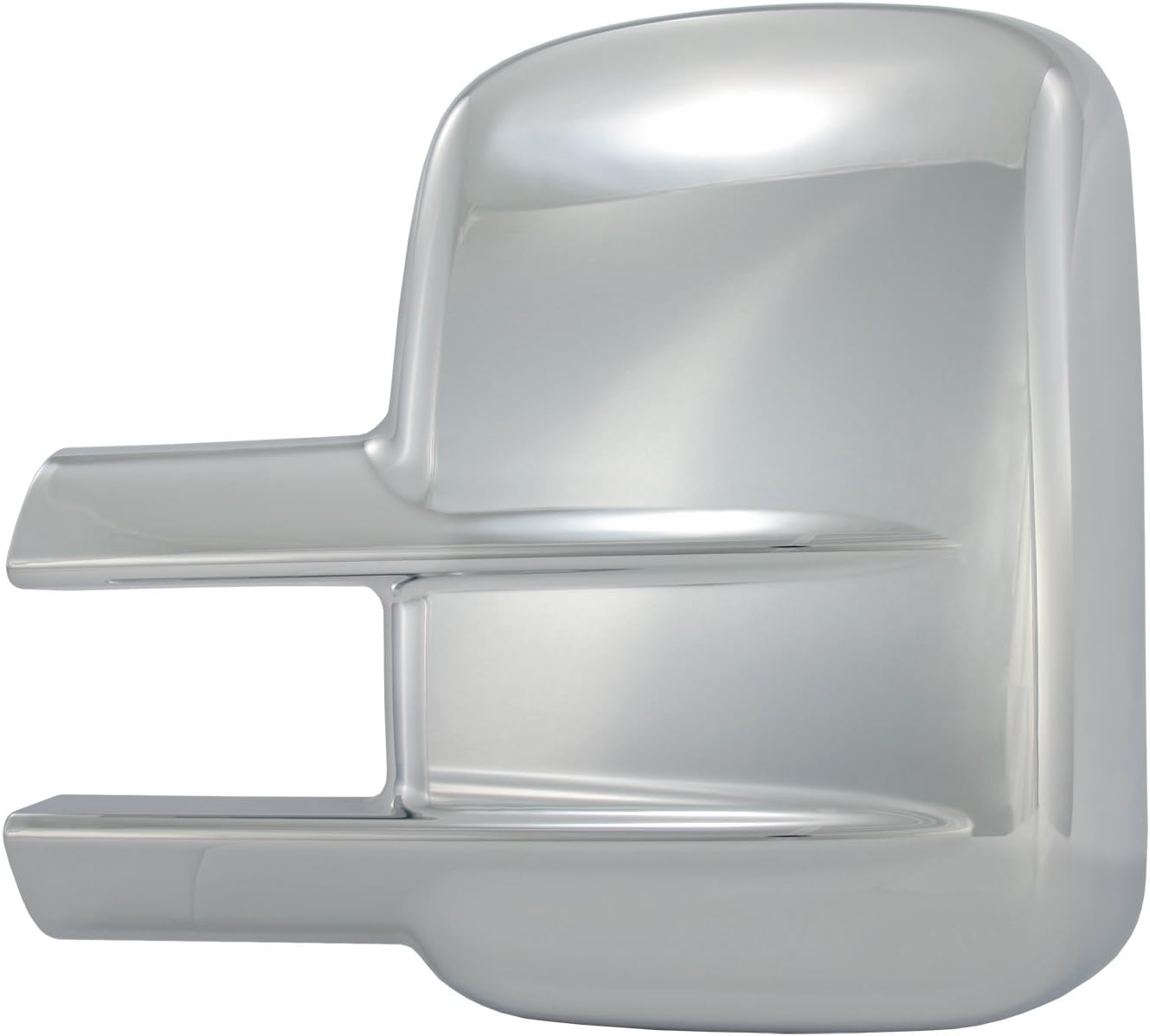 Bully MC67502 Chrome Mirror Cover - Pack of 2