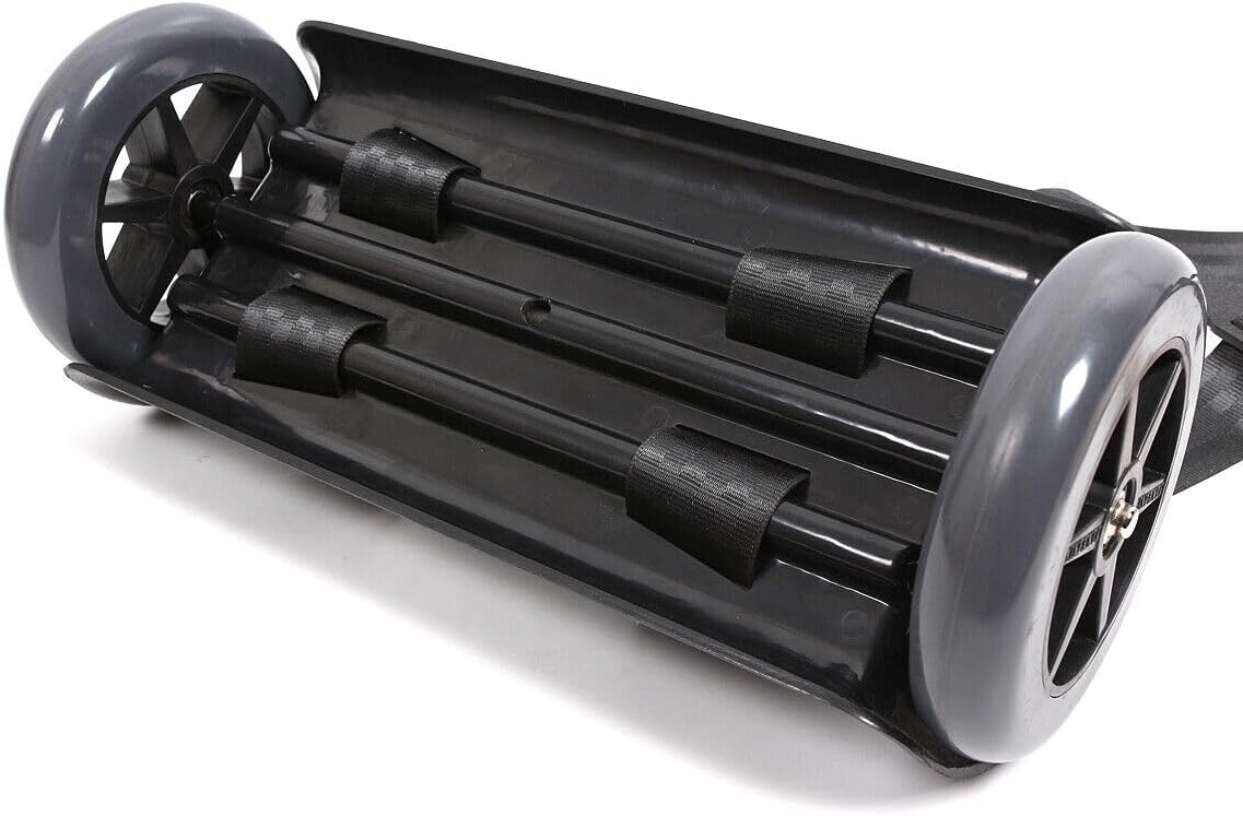 Upright Bass Cart Easy to Transport for 1/10 to 4/4 size Double Bass with Durable Wheels Long Straps including 1pcs Shim Protective Pad (1x bass cart)