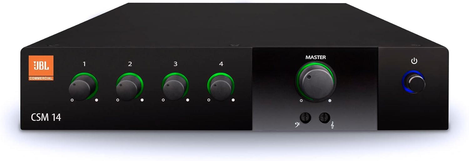 JBL Professional CSM-14 Commercial Series 4-input, 1-output Audio Mixer